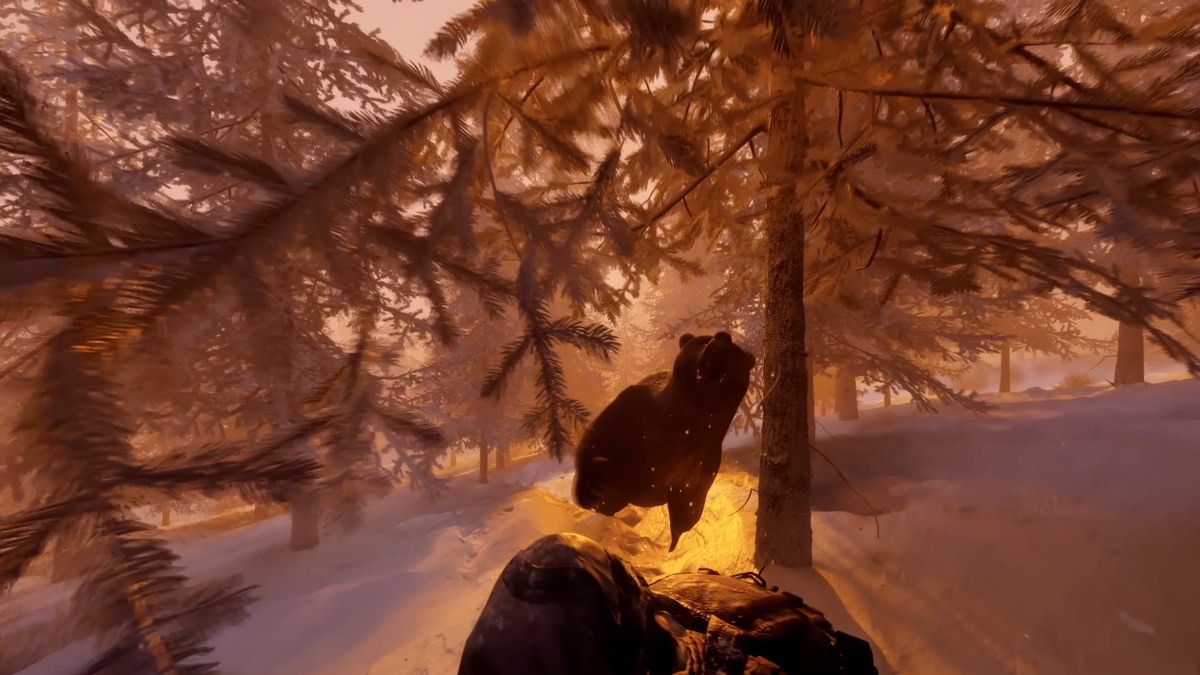 Permafrost – hunting a bear in frozen forest